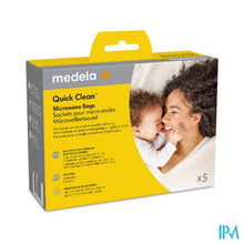 Afbeelding in Gallery-weergave laden, Medela Quick Clean Sterilisatiezak Magnetron 5
