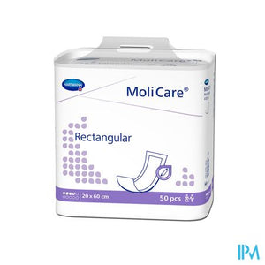 Molicare Rectangular 4d 20x60 50 P/s