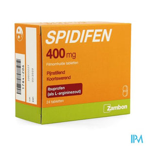 Spidifen 400 Comp Enrob 24 X 400mg