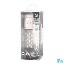 Charger l'image dans la galerie, Suavinex Bonhomia Bottleglas Sili.featherpink240ml
