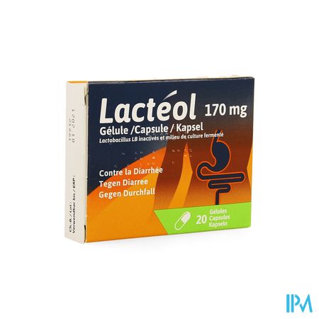 Lacteol 170mg Caps 20