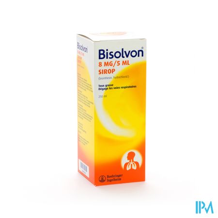 Bisolvon Sir 1 X 250ml 8mg/5ml