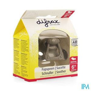 Difrax Fopspeen Sil Dental+ring 6m+ 800