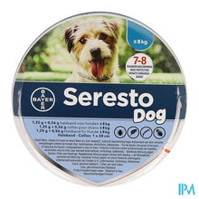 Afbeelding in Gallery-weergave laden, Seresto Dog 1,25g +0,56g Halsband < 8kg
