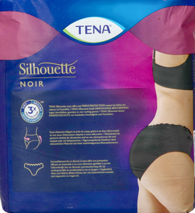 Tena Silhouette Plus Noir Lage Taille l 10 780223