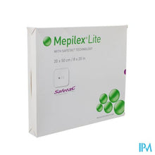 Load image into Gallery viewer, Mepilex Lite Dun Verb Sil Ster 20x50,00cm 4 284500
