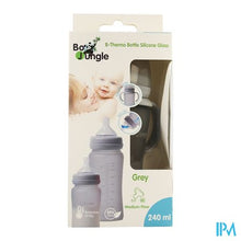 Afbeelding in Gallery-weergave laden, B-thermo Glass Bottle 240ml Grey
