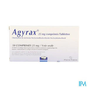 Agyrax 25mg Comp 50