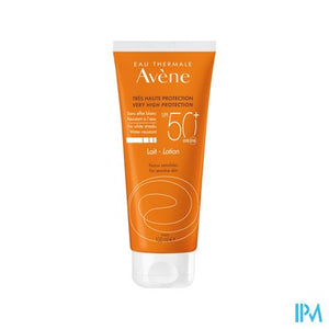 Avene Zon Spf50+ Melk Zeer Hoge Bescherm. 100ml