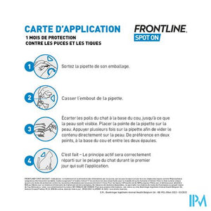 Frontline Spot On Kat Pipet 3x0,50ml