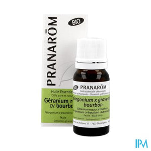 Geranium Bourbon Bio Ess Olie 10ml Pranarom