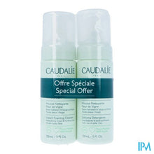 Afbeelding in Gallery-weergave laden, Caudalie Vinoclean Mousse Rein.fleur Vigne 2x150ml
