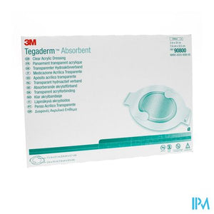 Tegaderm 3m Absorb.transp Oval 7,6x9,5cm 10 90800