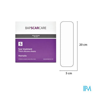 Bap Scar Care S Silicoonverb Adh 5x20cm 2 Stuks