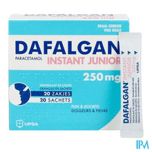 Charger l'image dans la galerie, Dafalgan Instant Junior Gran Zakjes 20 X 250mg
