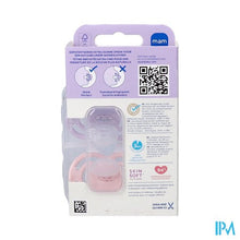 Afbeelding in Gallery-weergave laden, Mam Perfect Fopspeen Silicone 16m+ Pink 2
