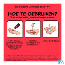 Afbeelding in Gallery-weergave laden, Iso Betadine Germicide Zeep 7,5% 125ml Nf
