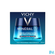 Vichy Mineral 89 Hydra Herstellende Nacht Cr 50ml