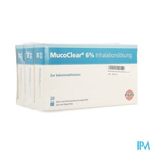 Charger l'image dans la galerie, Mucoclear 6% Nacl Amp 60x4ml
