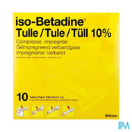Iso Betadine Tulles Compr 10