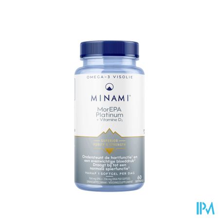 Minami Morepa Platinum Vitamine D3 Caps 60