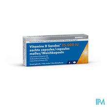 Afbeelding in Gallery-weergave laden, Vitamine D Sandoz 25000iu Caps Zacht 4
