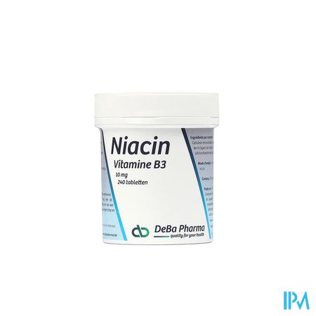 Niacin 10mg Caps 240 Deba