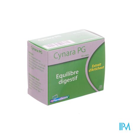 Cynara Pg Pharmagenerix Caps 50