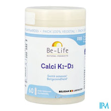 Afbeelding in Gallery-weergave laden, Calci K2 D3 Be Life Caps 60
