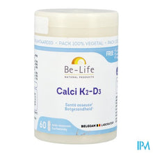 Afbeelding in Gallery-weergave laden, Calci K2 D3 Be Life Caps 60
