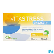 Afbeelding in Gallery-weergave laden, Vitastress Gabactiv Caps 40
