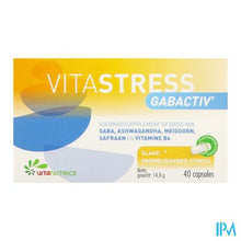 Afbeelding in Gallery-weergave laden, Vitastress Gabactiv Caps 40
