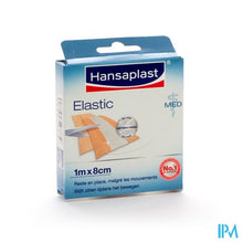 Afbeelding in Gallery-weergave laden, Hansaplast Med Elastic Pleister 1mx8cm 47752
