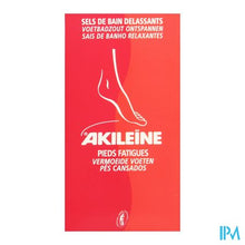 Afbeelding in Gallery-weergave laden, Akileine Rood Badzout Voeten Zakje 2x150g 101220
