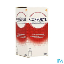 Load image into Gallery viewer, Corsodyl 2mg/ml Opl Mondwater 200ml
