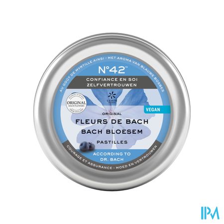 Bachbloesem Pastilles N°42 Zelfvertrouwen 50g