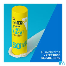 Load image into Gallery viewer, Cerave Sun Onzichtbare Zonnestick Spf50+ 8g

