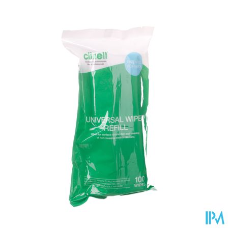 Clinell Universal Wipes Refill Tub 100 St