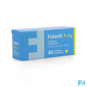 Folavit 4mg Comp 40 X 4mg Nf Verv.1351394