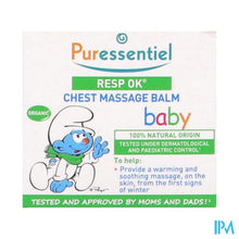 Afbeelding in Gallery-weergave laden, Puressentiel Ademhaling Massagebalsem Baby 30ml
