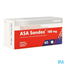 Load image into Gallery viewer, Asa Sandoz 100mg Tabl 60 X 100mg
