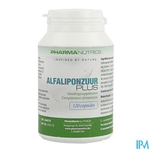 Afbeelding in Gallery-weergave laden, Alfaliponzuur Plus V-caps 120 Pharmanutrics
