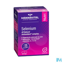 Load image into Gallery viewer, Mannavital Selenium Nf V-caps 60
