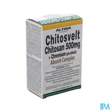 Afbeelding in Gallery-weergave laden, Altisa Chitosvelt Chitosan 500mg+chroom Tabl 60
