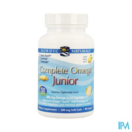 Nordic Omega3-6-9 Junior Softcaps 90