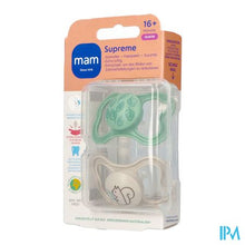Charger l'image dans la galerie, Mam Supreme Fopspeen Silicone 16m+ Uni 2
