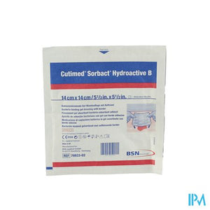 Cutimed Sorbact Hydroactive B 14x14,0cm 1 7993302