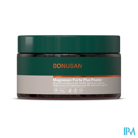 Magnesan Forte Plus Pdr 120g Bonusan