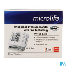 Afbeelding in Gallery-weergave laden, Microlife Bp W1 Basic Bloeddrukmeter Autom. Pols
