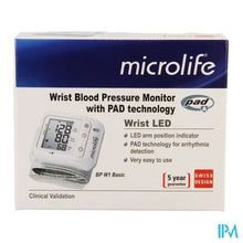 Afbeelding in Gallery-weergave laden, Microlife Bp W1 Basic Bloeddrukmeter Autom. Pols
